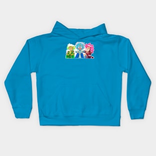 Anime Power Trio Kids Hoodie